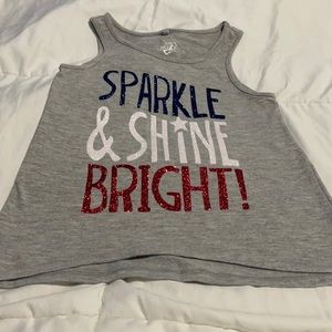 5/$35 Justice tank top